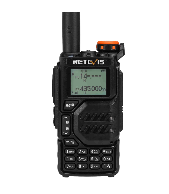 ΠΟΜΠΟΔΕΚΤΗΣ RETEVIS RA79, VHF/UHF, 5W, Aviation Band (EU Ver.)