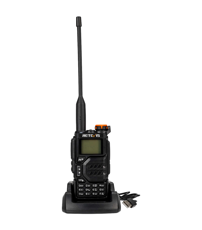 ΠΟΜΠΟΔΕΚΤΗΣ RETEVIS RA79, VHF/UHF, 5W, Aviation Band (EU Ver.)