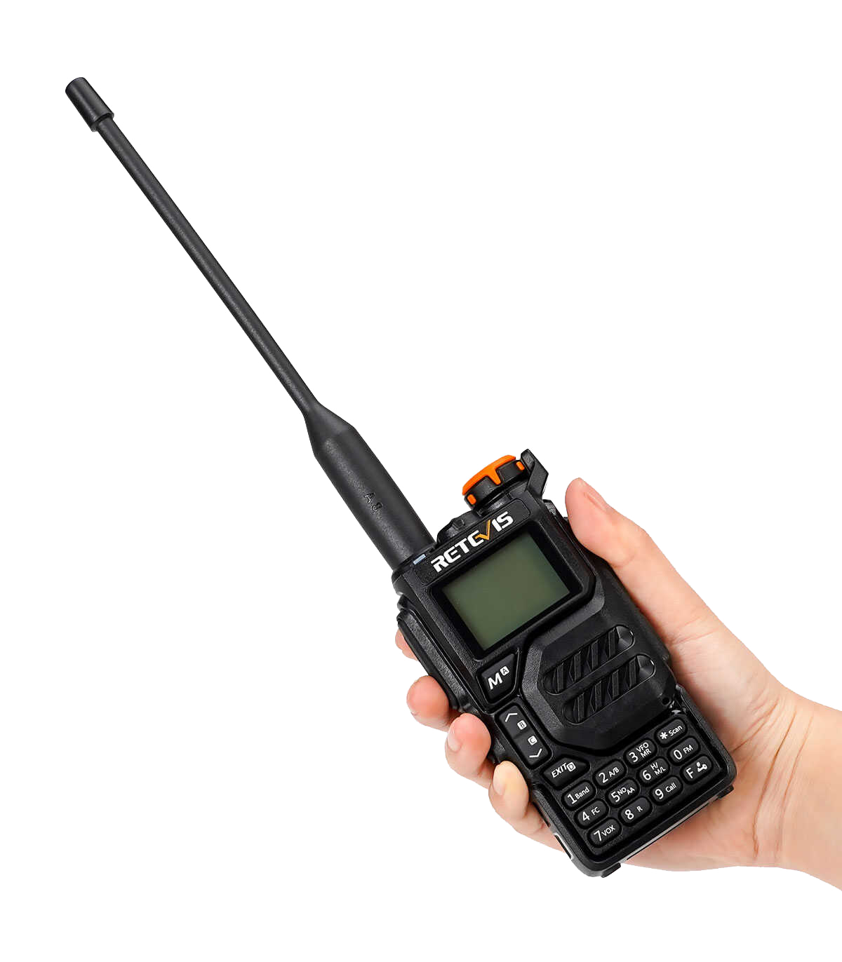 ΠΟΜΠΟΔΕΚΤΗΣ RETEVIS RA79, VHF/UHF, 5W, Aviation Band (EU Ver.)