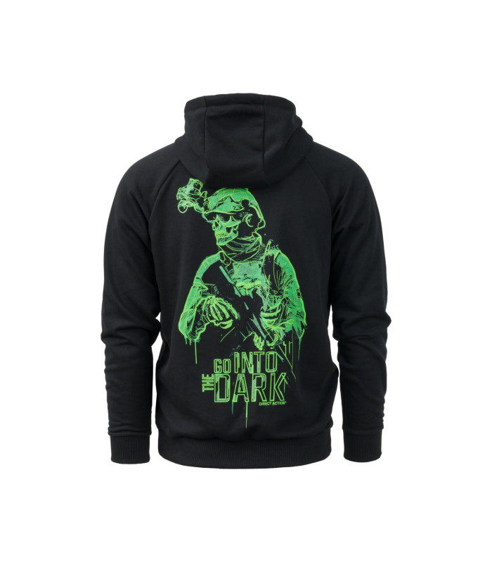 Μπλόυζα Φούτερ Direct Action Into The Dark Hoodie με Κουκούλα | Sabotage Oddal