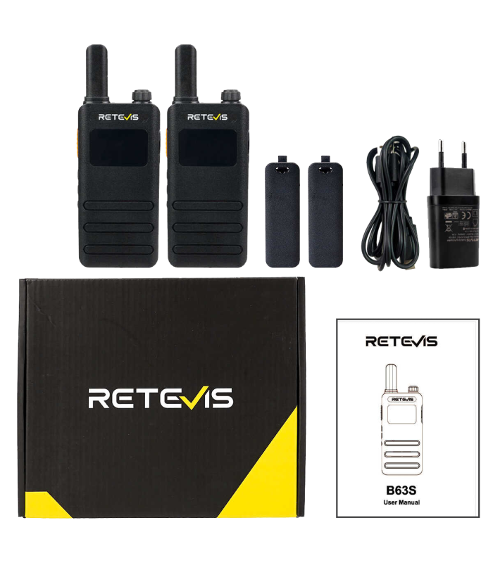 ΠΟΜΠΟΔΕΚΤΗΣ RETEVIS B63S, PMR16