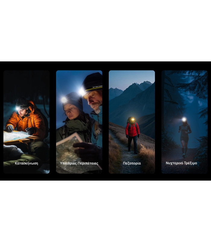 ΦΑΚΟΣ LED NITECORE HEADLAMP NU25 MCT