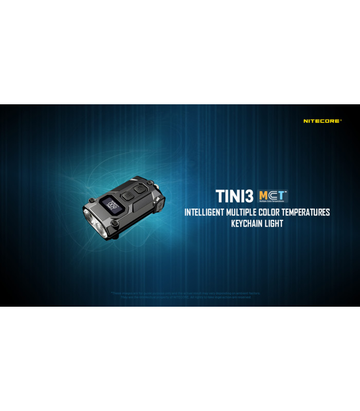 ΦΑΚΟΣ LED NITECORE TINI 3, Black