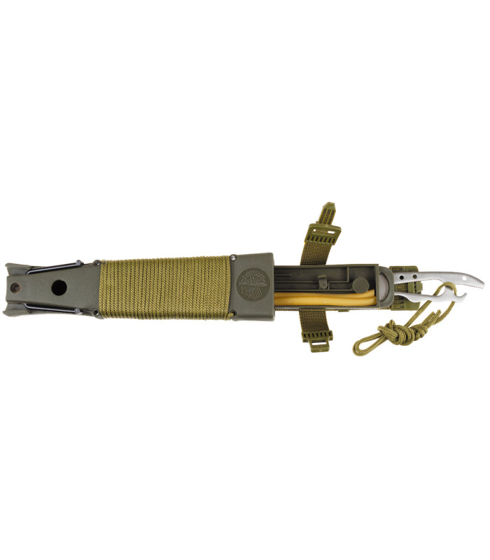 MFH Survival Knife Jungle II Aluminium handle and Accessories | Sabotage Oddal