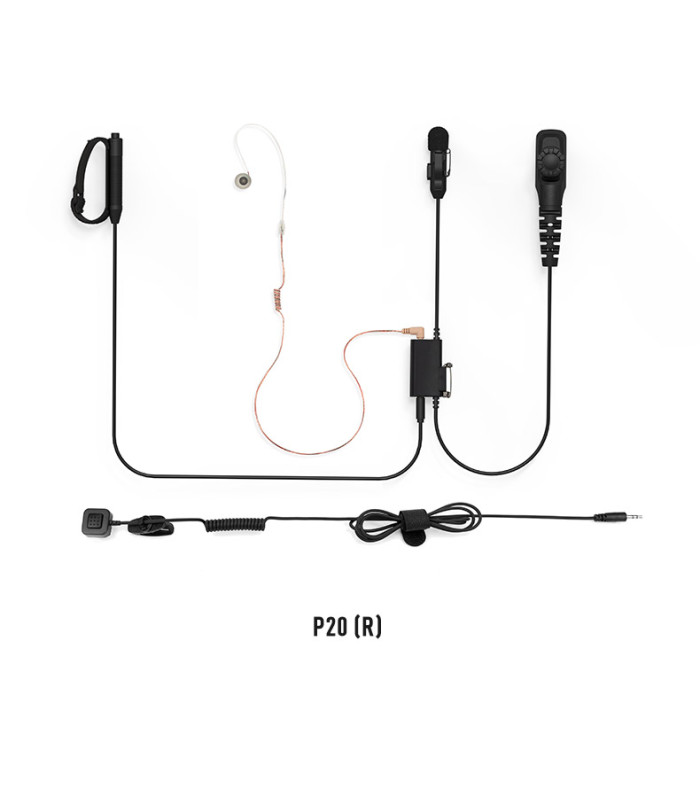 Ακουστικό-Μικρόφωνο EARMOR P21, Kenwood