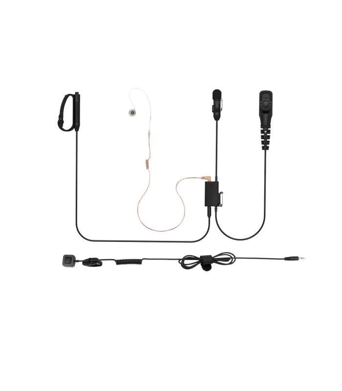 Ακουστικό-Μικρόφωνο EARMOR P20, Δεξί, Kenwood