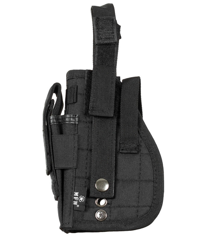 MFH Pistol Holster MOLLE Right Black | Sabotage Oddal