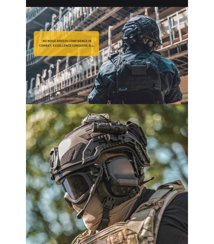 Ωτοασπίδες - Ακουστικά Επικοινωνίας EARMOR M33, MILPRO, FG