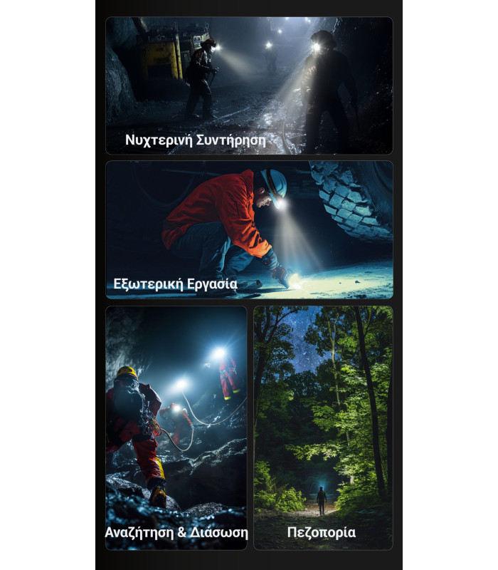 ΦΑΚΟΣ LED NITECORE HEADLAMP HC70 UHE, 1600 Lumens