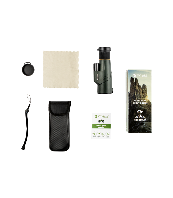 ΜΟΝΟΚΙΑΛΙ FALX Optics Scout 9-27x50 HD