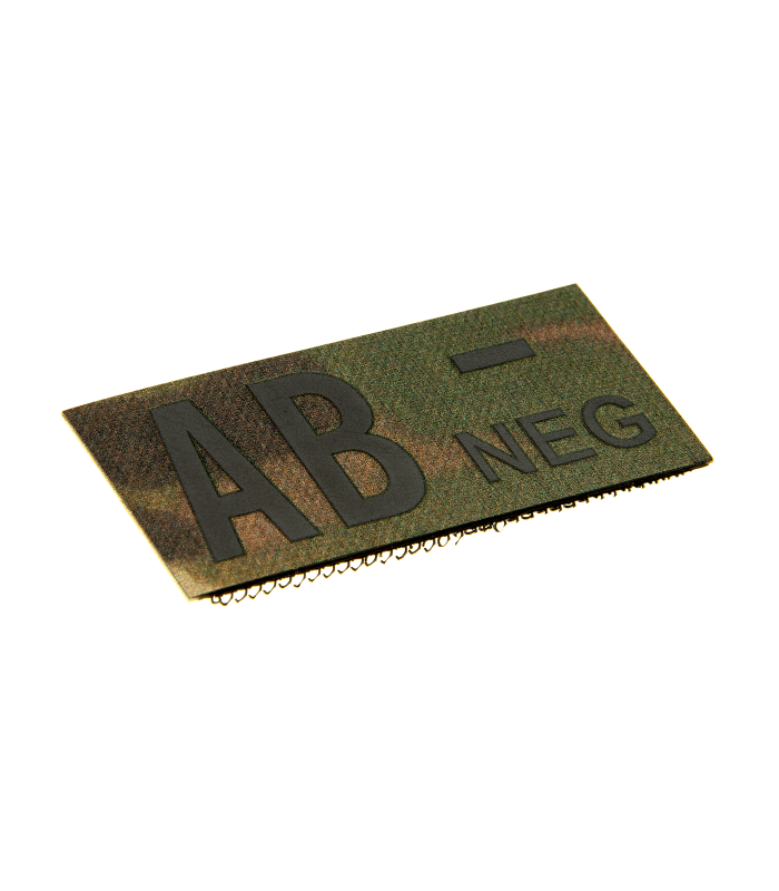 CLAWGEAR AB NEG(-) IR BLOOD TYPE PATCH