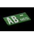 CLAWGEAR AB NEG(-) IR BLOOD TYPE PATCH