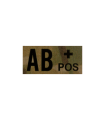 CLAWGEAR AB POS(+) IR BLOOD TYPE PATCH