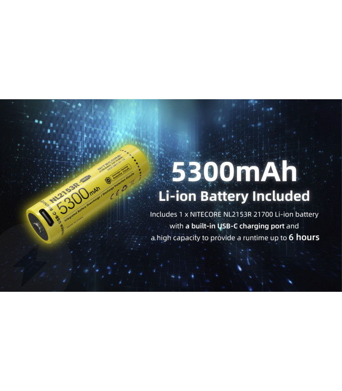 ΦΑΚΟΣ LED NITECORE DIVING LIGHT, DL30, 1100Lumens, IP68-100m Submersible