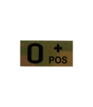 CLAWGEAR 0 POS(+) IR BLOOD TYPE PATCH