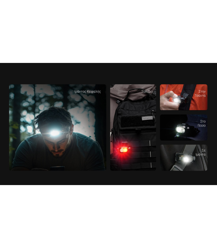 ΦΑΚΟΣ LED NITECORE HEADLAMP HA11 UHE με ιμάντα