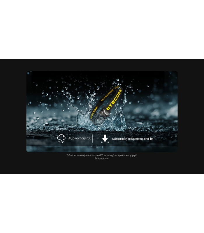 ΦΑΚΟΣ LED NITECORE HEADLAMP HA11 UHE με ιμάντα