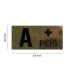 CLAWGEAR A POS(+) IR BLOOD TYPE PATCH