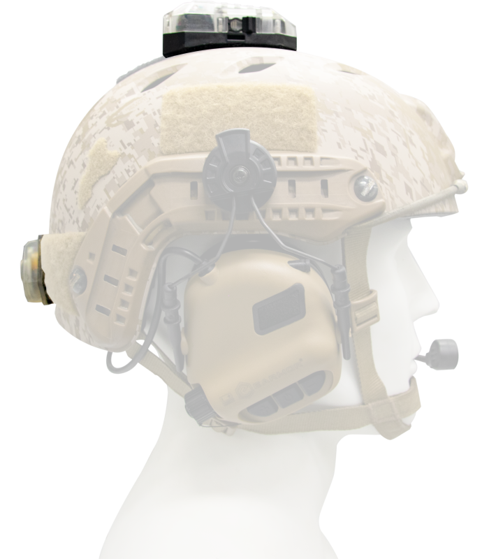 Σημαντήρας Μπλε φωτός με βέλκρο, OPSMEN F102-BL