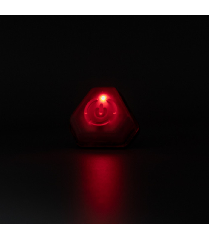 Σημαντήρας Κόκκινου φωτός με βέλκρο, OPSMEN F102-RO