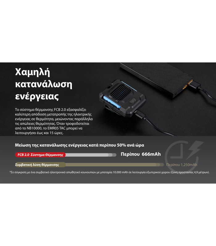 ΑΠΩΘΗΤΗΣ ΕΝΤΟΜΩΝ NITECORE EMR05 Tac