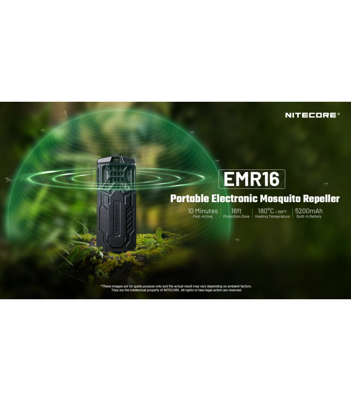 ΑΠΩΘΗΤΗΣ ΕΝΤΟΜΩΝ NITECORE EMR16 + 3xMRM10