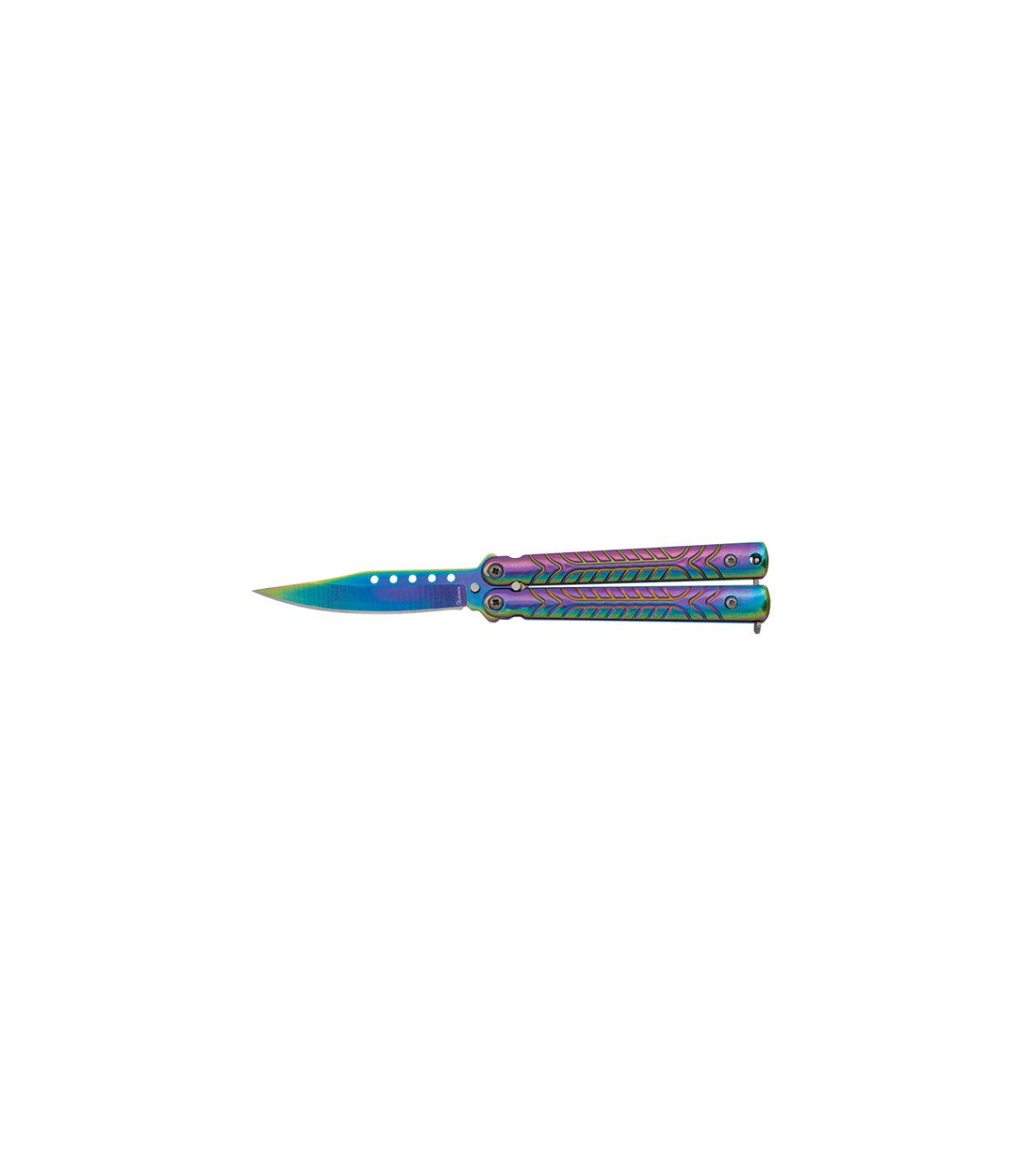 ΣΟΥΓΙΑΣ ALBAINOX, BT, balisong. Titane steel. Bl. 7.2, 02276
