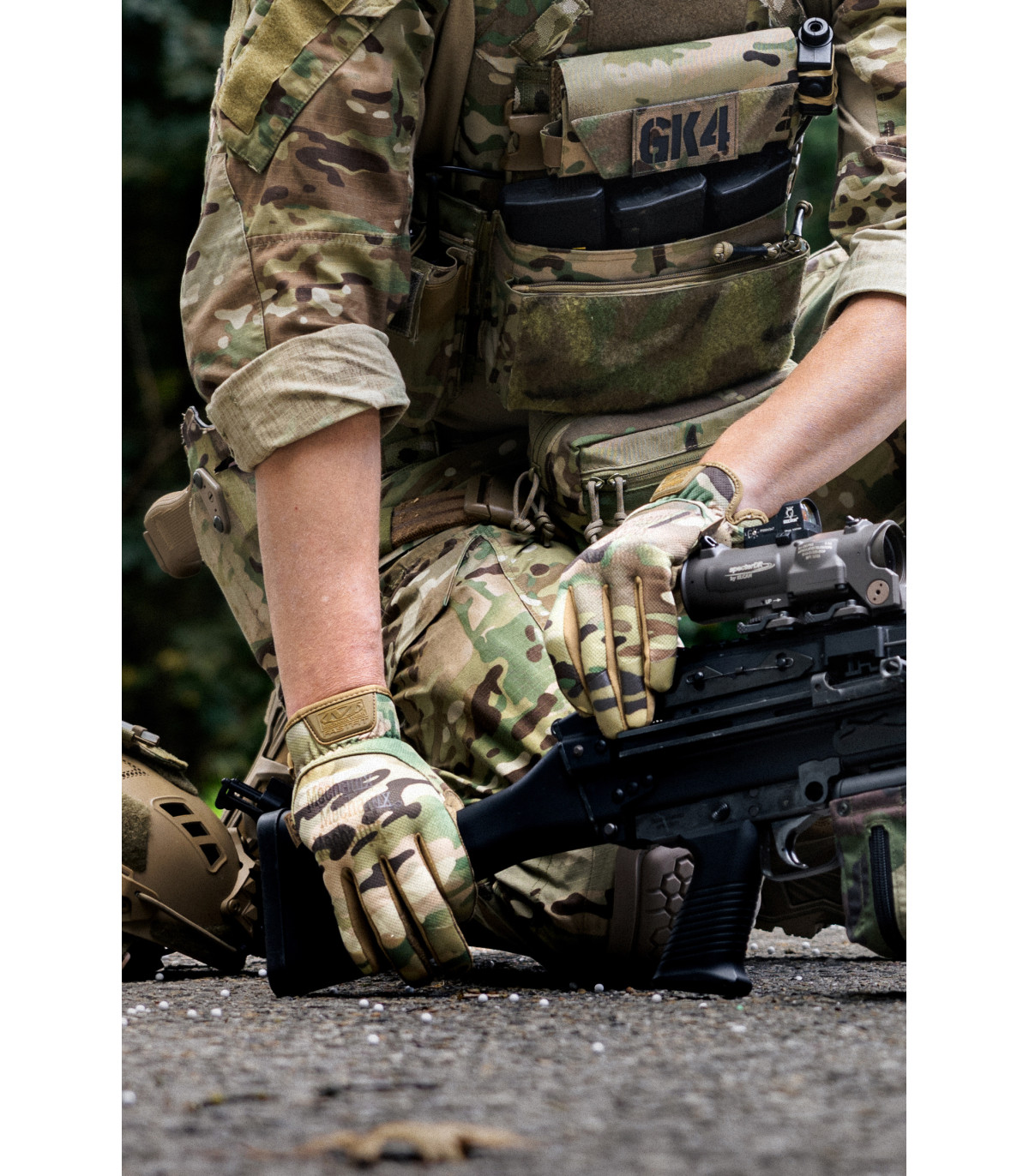 ΓΑΝΤΙΑ MECHANIX, Fastfit, Multicam, SM