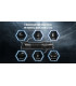 ΦΑΚΟΣ LED NITECORE PRECISE P27ix, Tactical Lumin Sield, Strobe ready, 5000lm