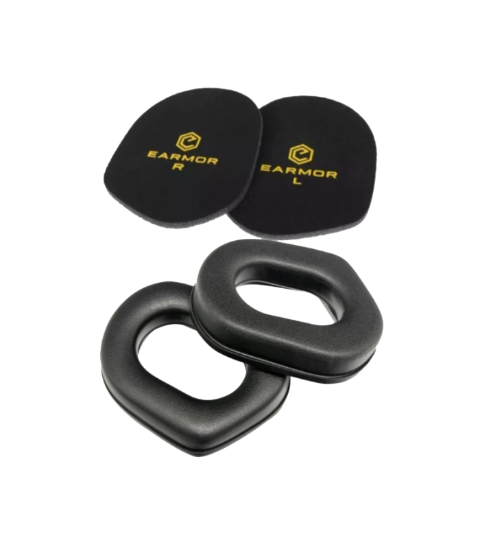 Μαξιλαράκια Ακουστικών EARMOR (PVC) + Αφρώδη Στρώματα + Αλκοολούχο πανάκι