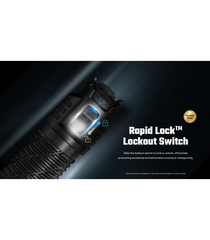 ΦΑΚΟΣ LED NITECORE PRECISE P27ix, Tactical Lumin Sield, Strobe ready, 5000lm