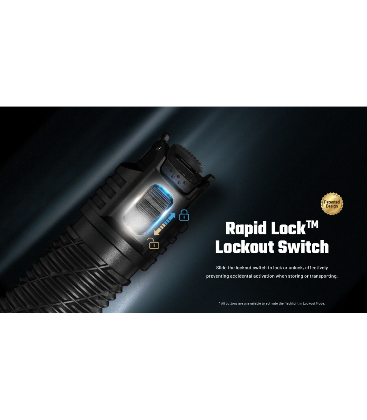 ΦΑΚΟΣ LED NITECORE PRECISE P27ix, Tactical Lumin Sield, Strobe ready, 5000lm
