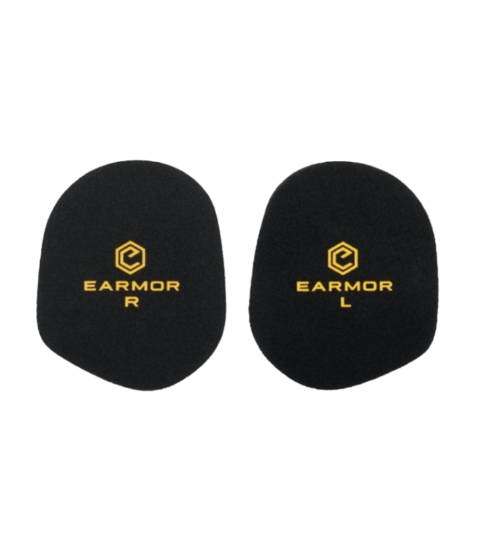 Μαξιλαράκια Ακουστικών EARMOR (PVC) + Αφρώδη Στρώματα + Αλκοολούχο πανάκι