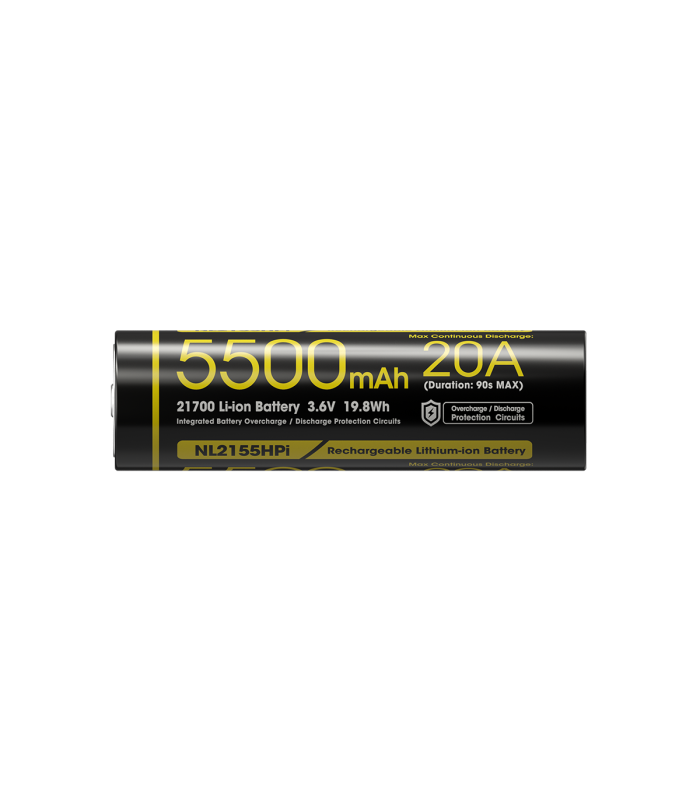 ΜΠΑΤΑΡΙΑ NITECORE 21700 / 5500mAh / HPI (τιμή τεμαχίου)