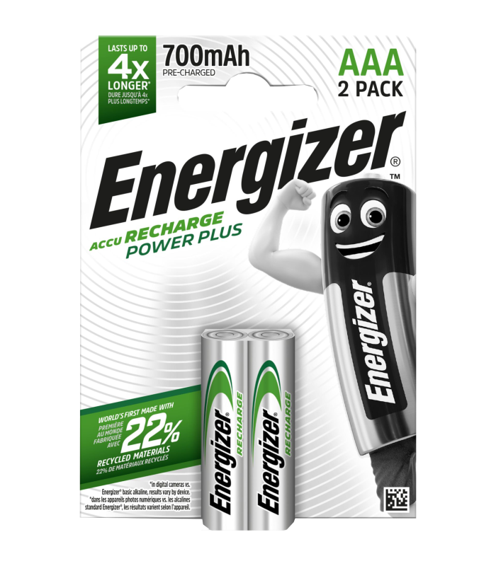 ΜΠΑΤΑΡΙΑ ENERGIZER Ni-MH AAA 700mAh (τιμή Ζεύγους)