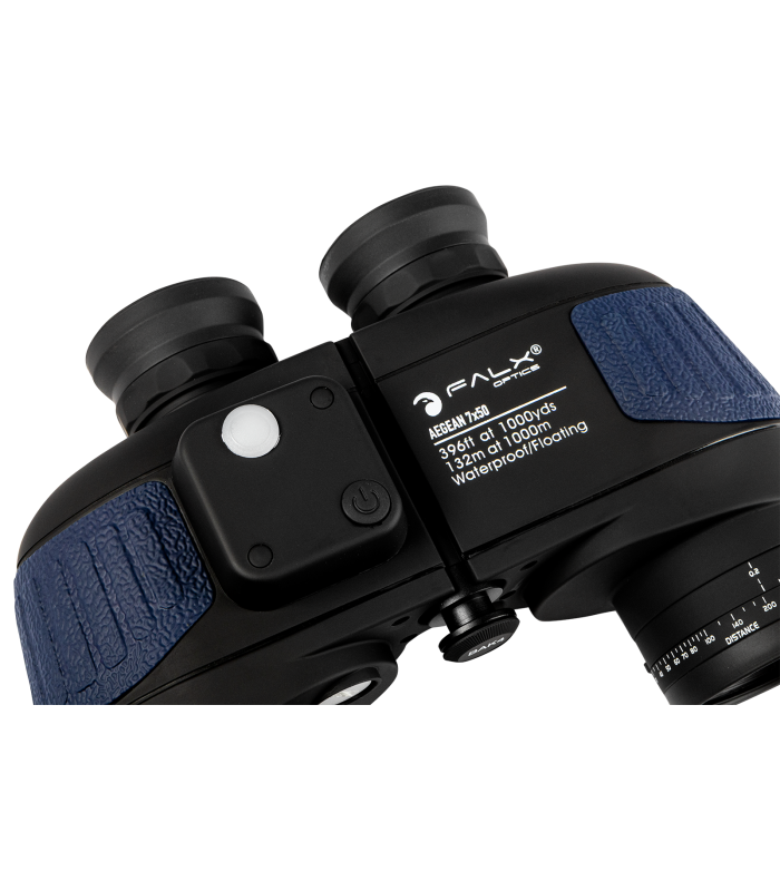 ΚΙΑΛΙΑ FALX Optics Aegean 7x50mm, Marine, BLUE