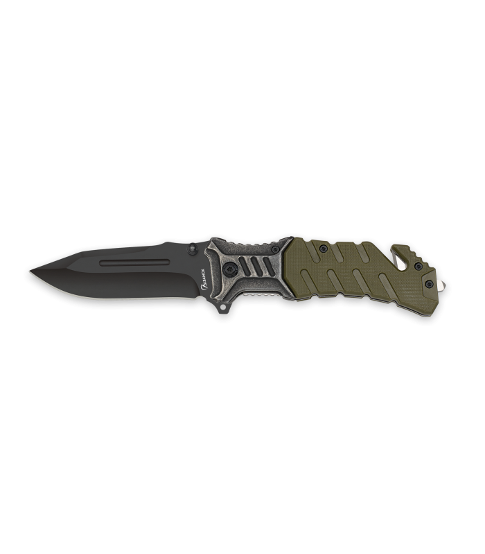 ΣΟΥΓΙΑΣ ALBAINOX,Tactical pocket knife. Seel/Green ABS, 25312