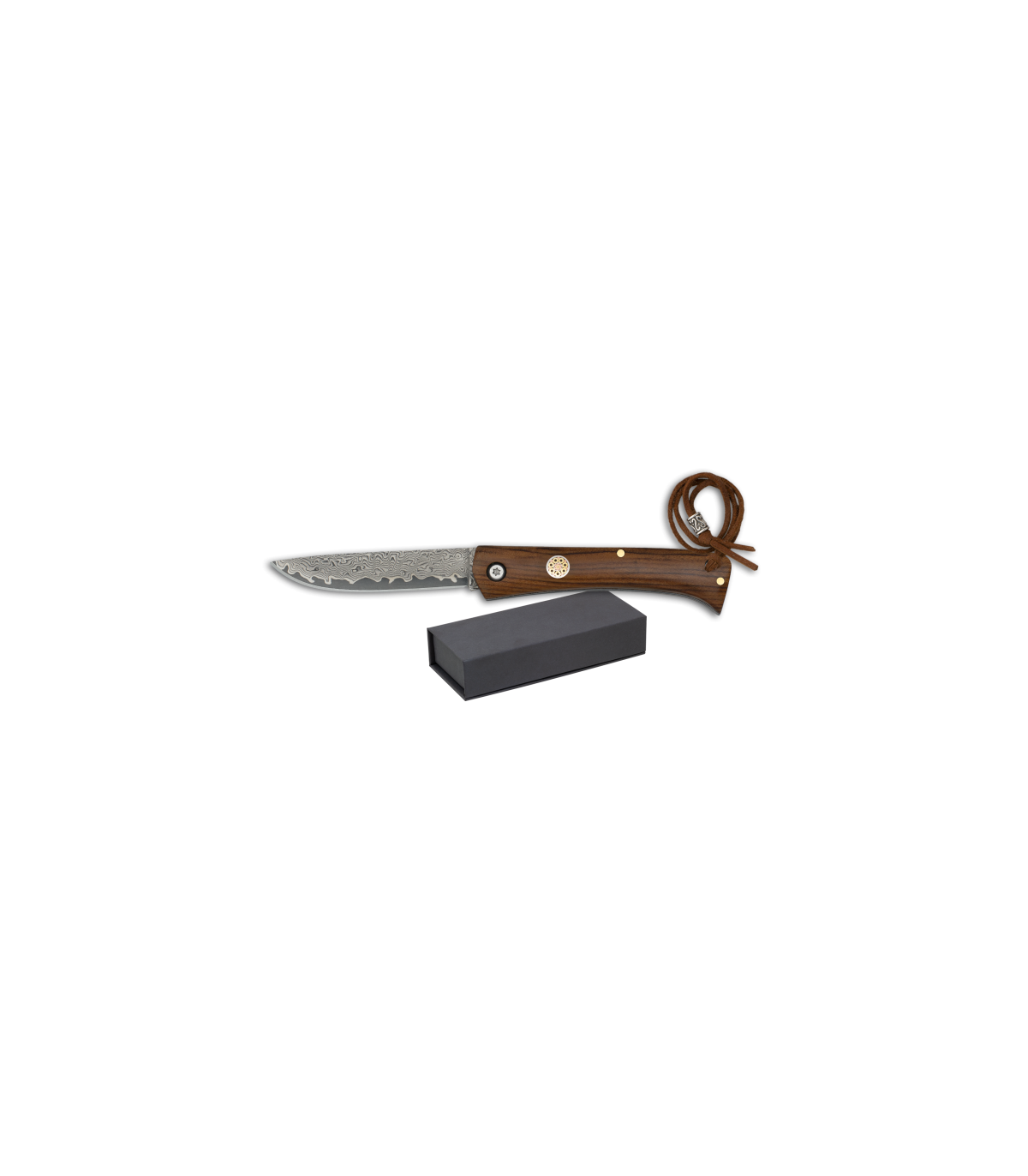 ΣΟΥΓΙΑΣ ALBAINOX, Damask pocket knife. Magnetic box. Bl.7cm, 25294