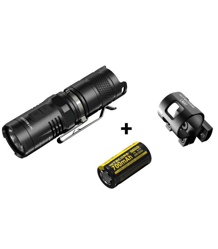 ΦΑΚΟΣ LED NITECORE MULTI TASK MT10C+LMA1+IMR18350A