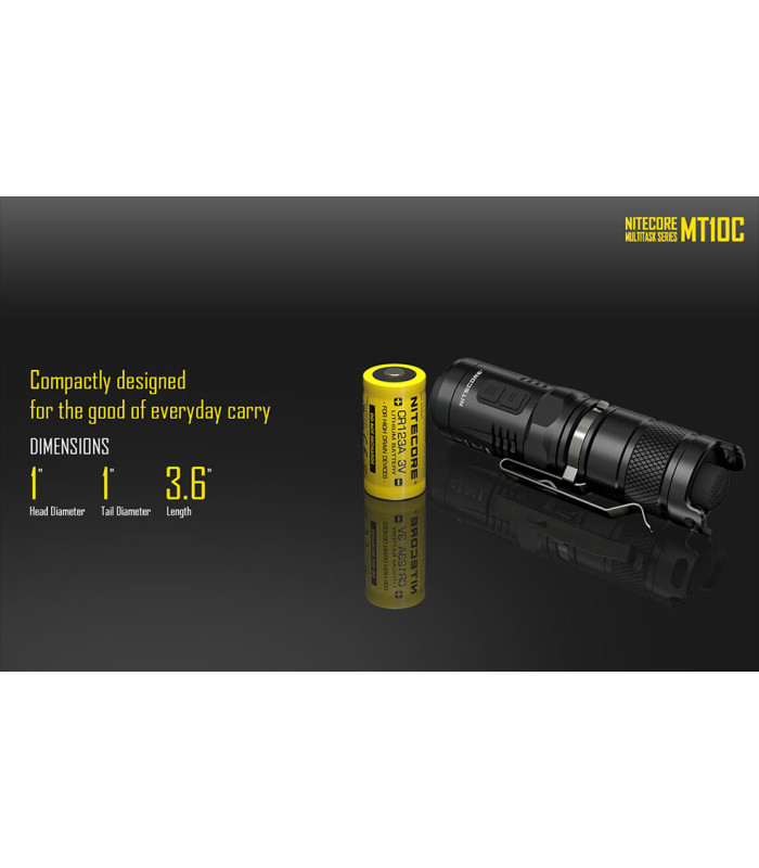 ΦΑΚΟΣ LED NITECORE MULTI TASK MT10C+LMA1+IMR18350A