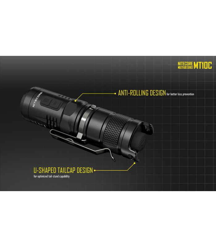 ΦΑΚΟΣ LED NITECORE MULTI TASK MT10C+LMA1+IMR18350A