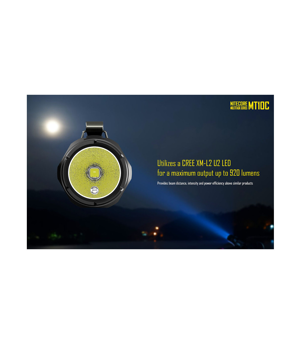 ΦΑΚΟΣ LED NITECORE MULTI TASK MT10C+LMA1+IMR18350A