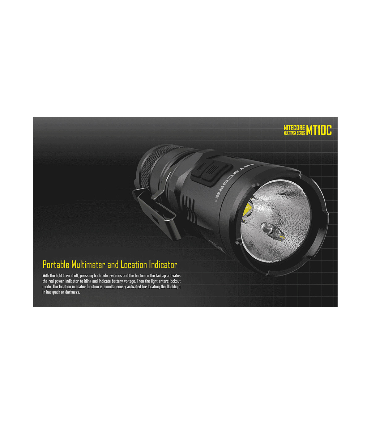 ΦΑΚΟΣ LED NITECORE MULTI TASK MT10C+LMA1+IMR18350A