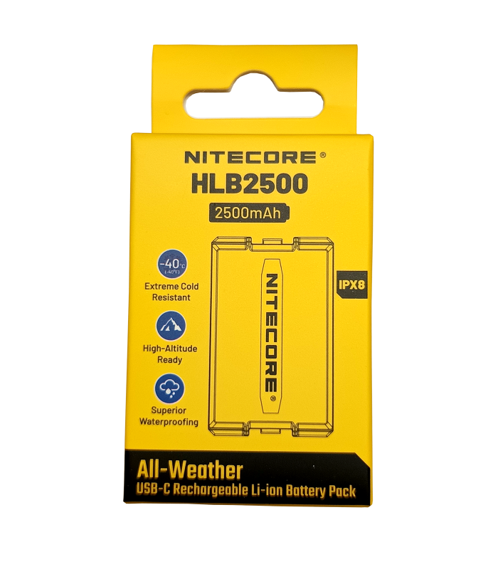 ΜΠΑΤΑΡΙΑ NITECORE HLB2500 για HA29 UHE, HA27 UHE (τιμή τεμαχίου)