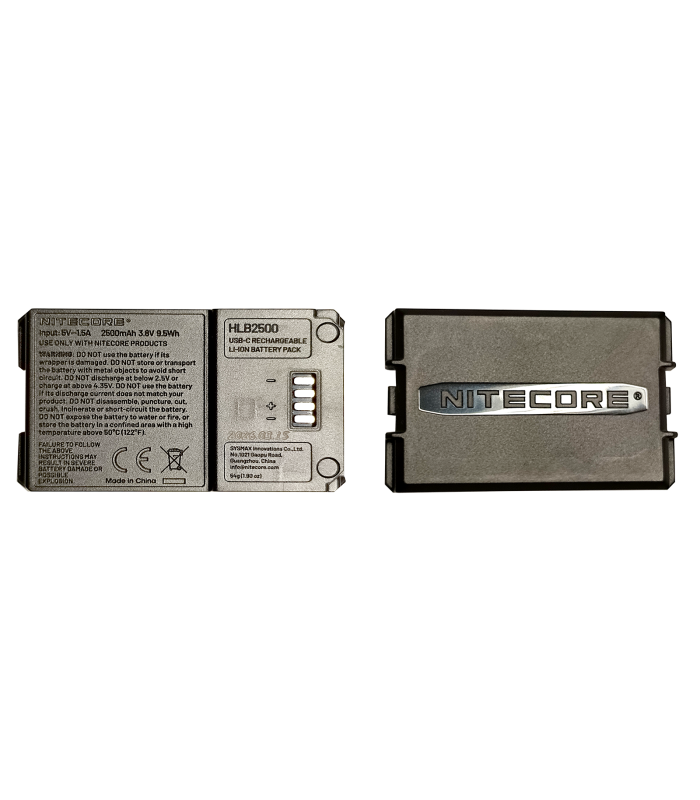 ΜΠΑΤΑΡΙΑ NITECORE HLB2500 για HA29 UHE, HA27 UHE (τιμή τεμαχίου)
