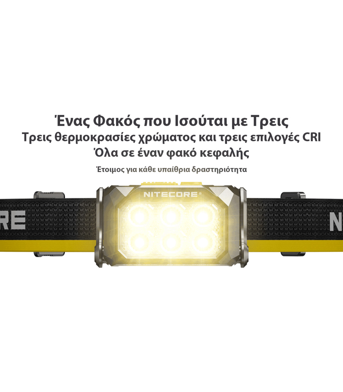 ΦΑΚΟΣ LED NITECORE HEADLAMP HA29 UHE, 1200 lumens with HLB2500