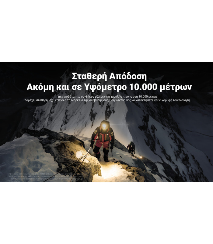 ΦΑΚΟΣ LED NITECORE HEADLAMP HA29 UHE, 1200 lumens with HLB2500