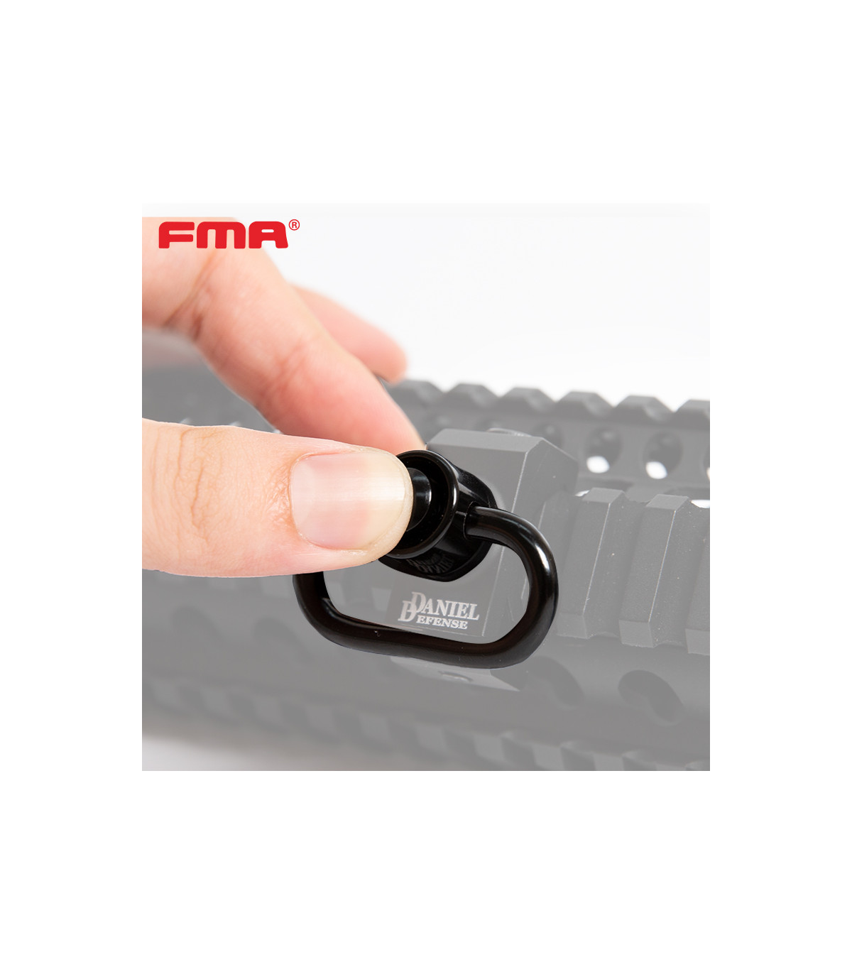 ΑΟΡΤΙΡΙΟΥΧΟΣ SOFT FMA QD Sling Swivel, Black