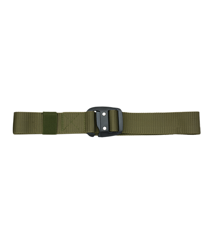 Ζώνη επιχειρησιακή Barbaric belt.Simple buckle, 135 c, GREEN