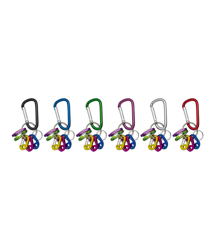 ΜΠΡΕΛΟΚ Albainox Carabiner Keychain Set, 16249